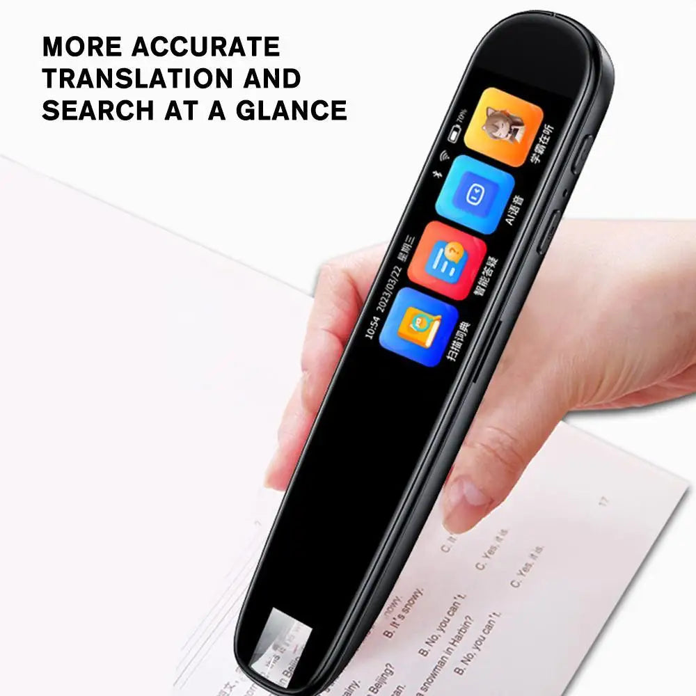 116 Language Translation Scanning Reading Pen Dictionary Case Voice Real-Time Language Offline Online Scan Business Translation