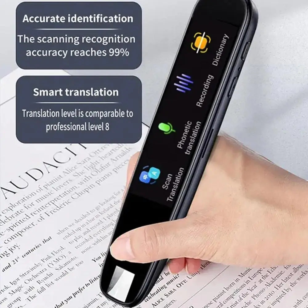 116 Language Translation Scanning Reading Pen Dictionary Case Voice Real-Time Language Offline Online Scan Business Translation