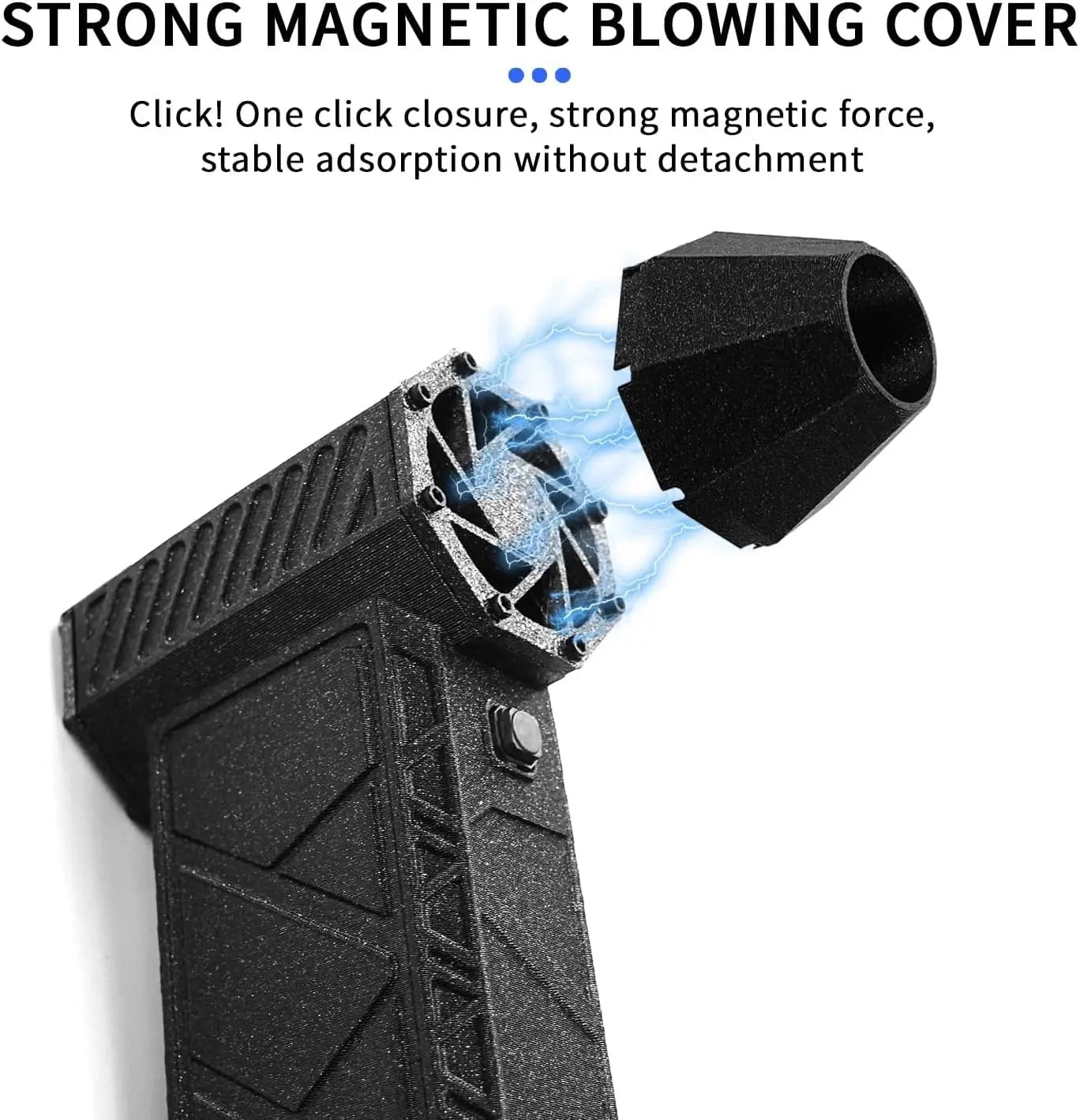 High-Speed 170000RPM Powerful Electric Air Duster Adjustable Air Flow Levels Air Blower Outdoor Use, Cars, and Home